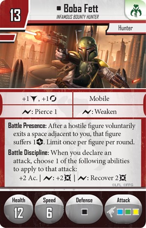 Star Wars: Imperial Assault: Boba Fett Villain Pack image