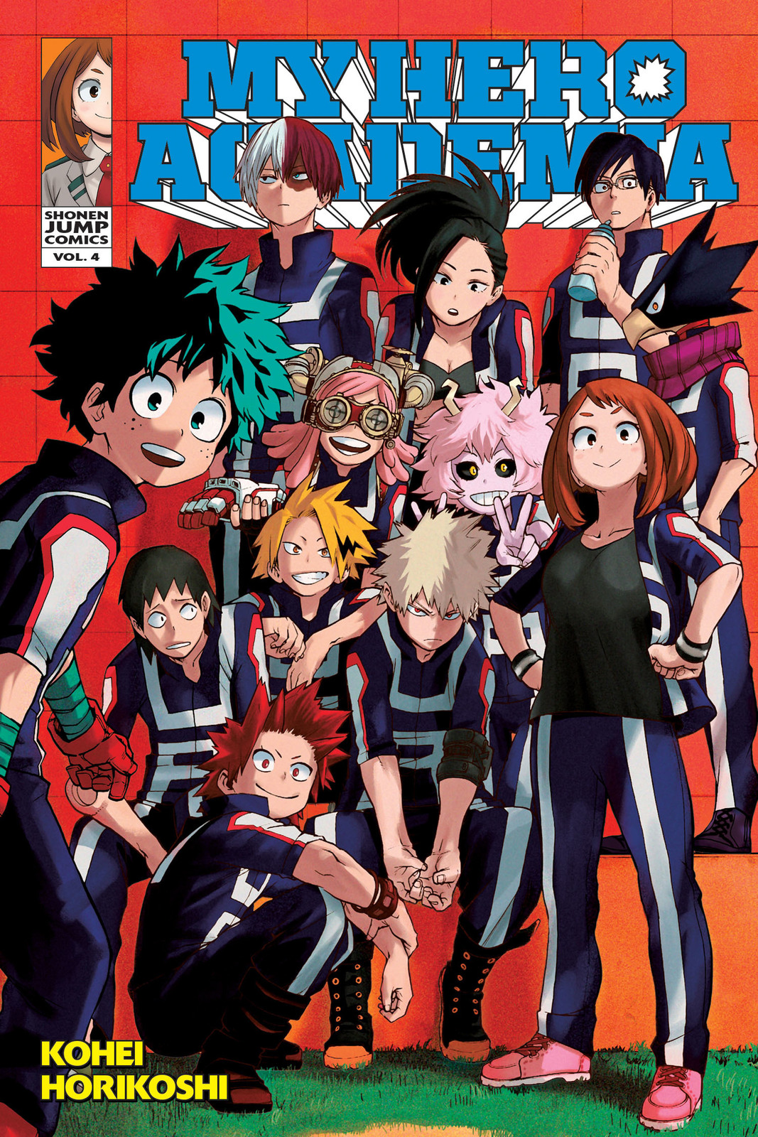 My Hero Academia, Vol. 4 by Kohei Horikoshi