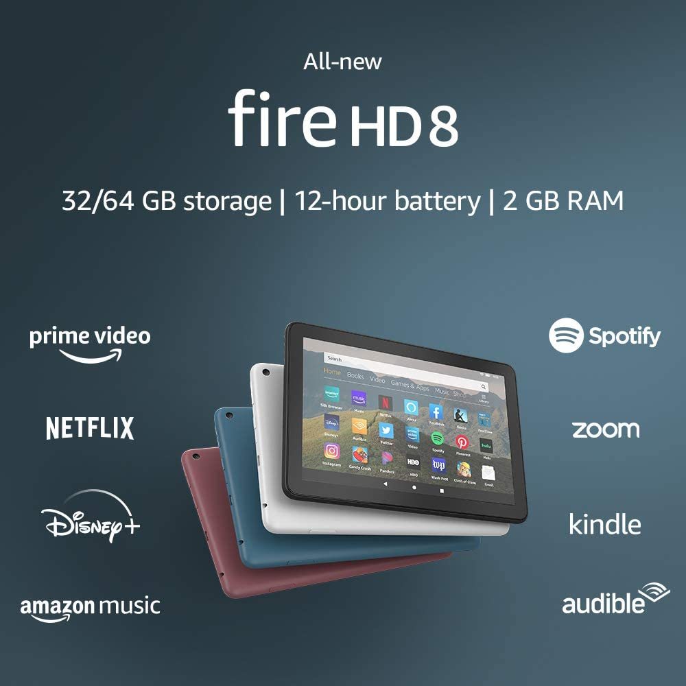 Amazon Fire HD 8 (2020) 32GB Tablet - Blue image