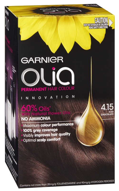 Buy Garnier Olia Hair Colour 4.15 Iced Chocolate at Mighty Ape NZ