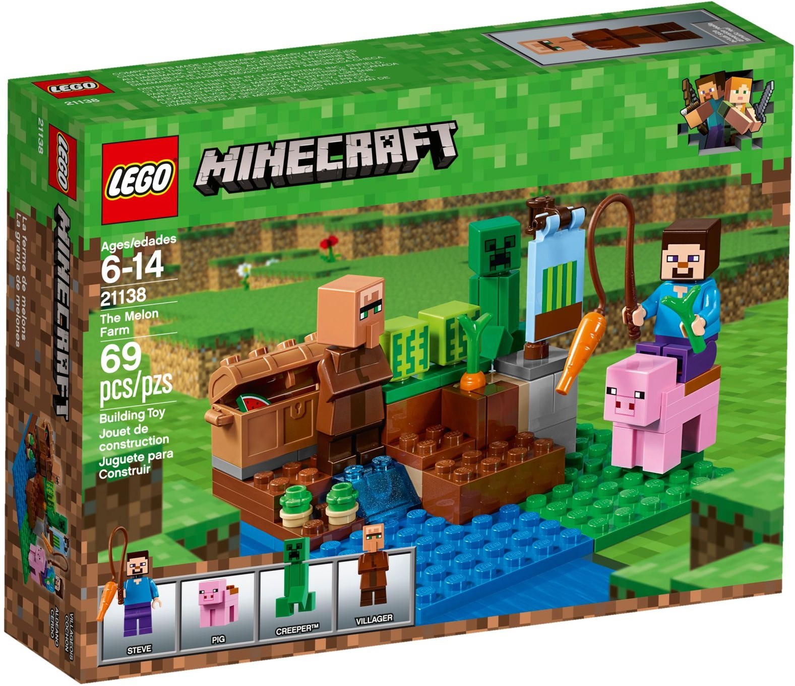 LEGO Minecraft: The Melon Farm (21138) image