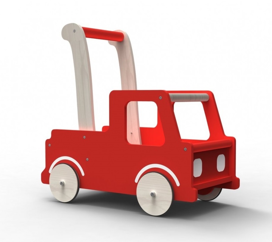 Moover: Push Along Walker - Red Truck image