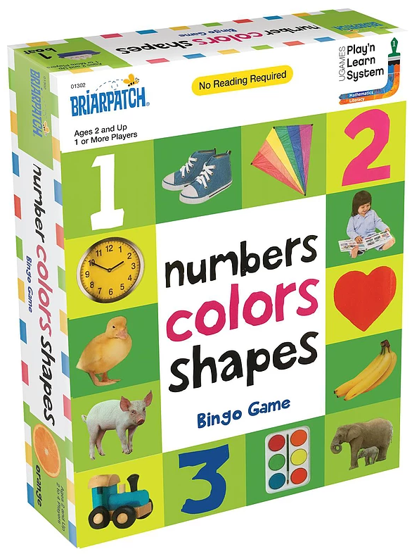 Briarpatch: First 100 Numbers Colors Shapes - Bingo Game image