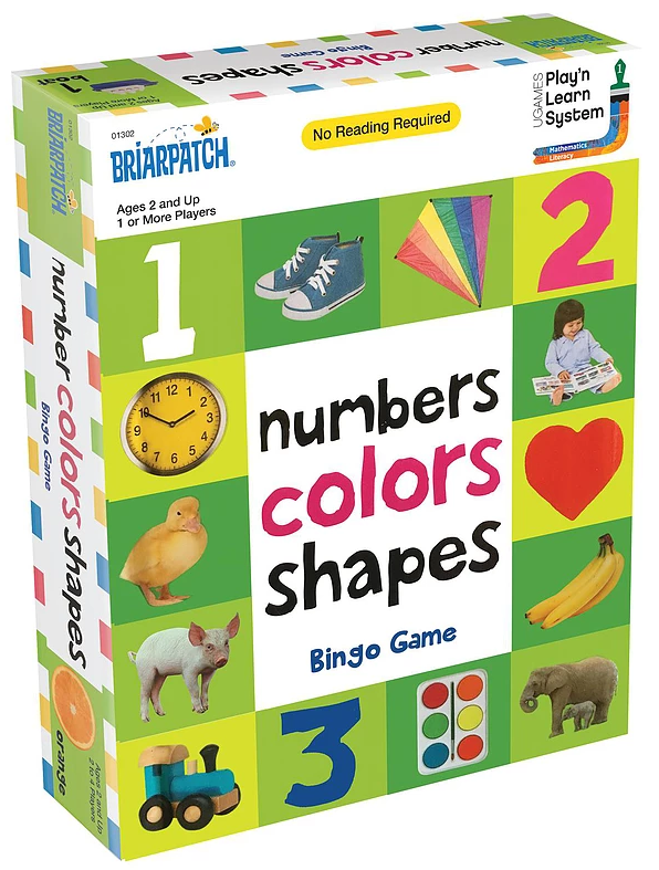 Briarpatch: First 100 Numbers Colors Shapes - Bingo Game