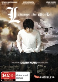 Death Note: L - Change The World on DVD