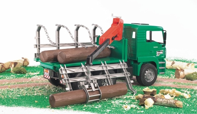 Bruder MAN Logging Truck | Toy | at Mighty Ape Australia