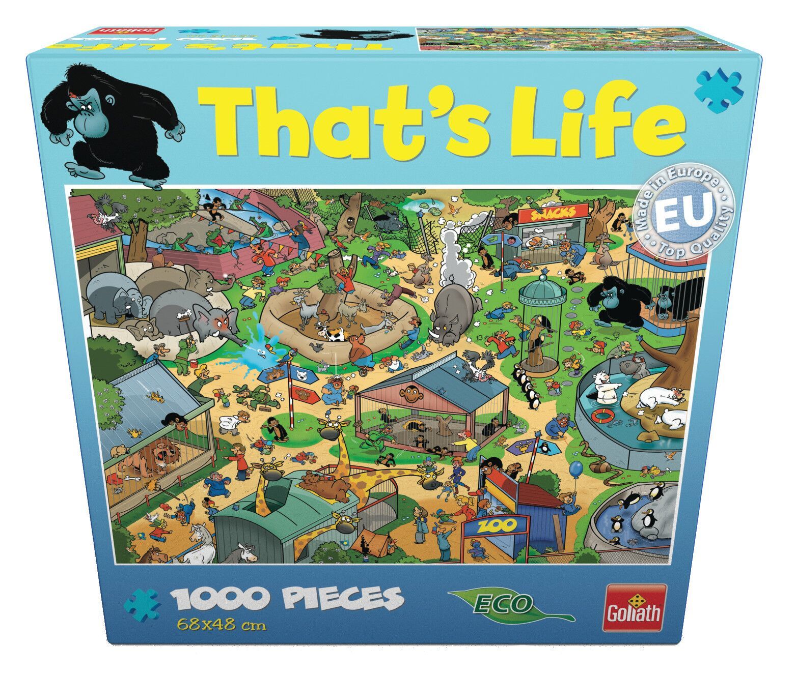 That's Life 1,000 Piece Jigsaw (Zoo) image
