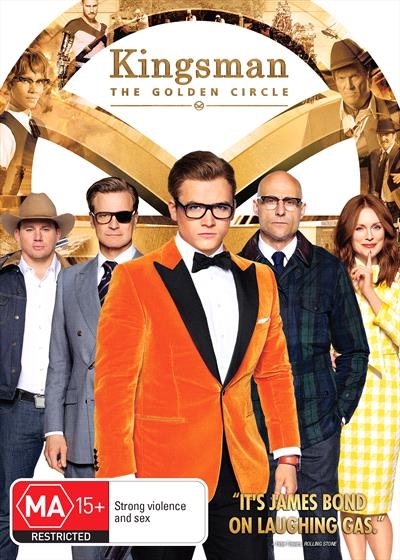 Kingsman: The Golden Circle on DVD image
