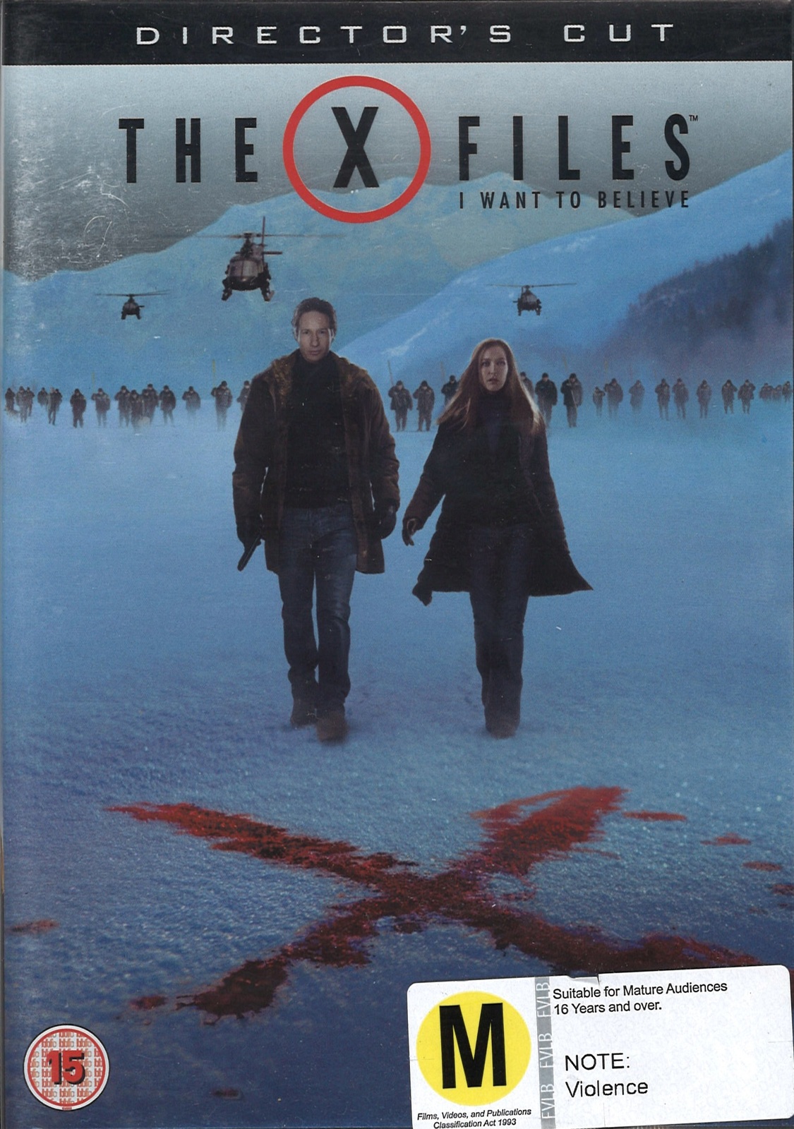 X Files Movie: I Want To Believe (Director's Cut) on DVD image