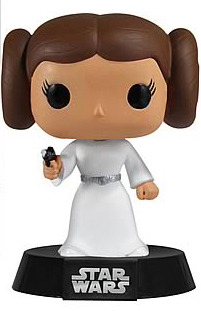 Star Wars Princess Leia Pop! Vinyl Bobble Head Figure