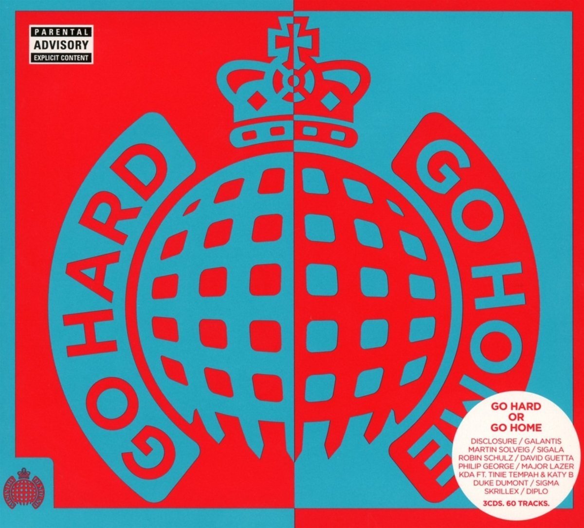 Go Hard Or Go Home - Ministry of Sound (3CD) by Various Artists image