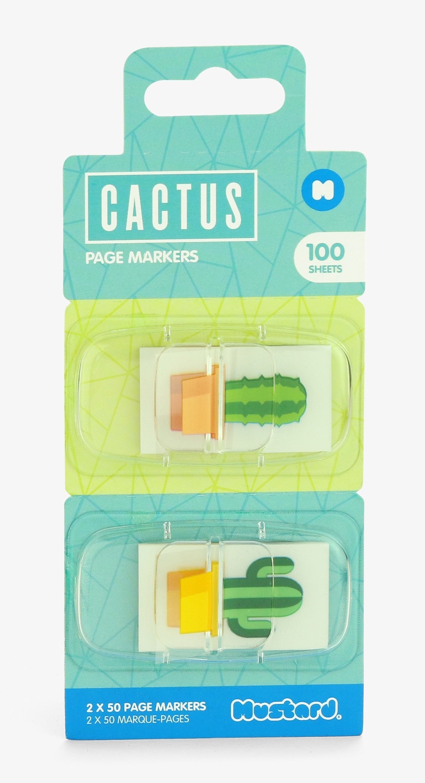 Cactus in a Book - Themed Page Markers (100 sheets) image