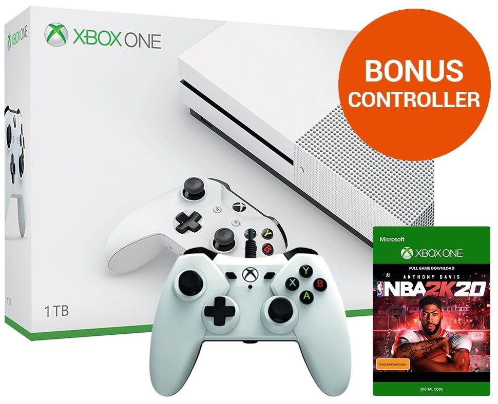 Xbox One S 1TB NBA 2K20 Console Bundle for Xbox One image