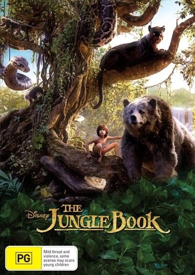 The Jungle Book (2016) on DVD image