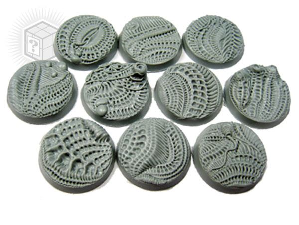 Secret Weapon Beveled Edge Base: 25mm Alien Invasion Bases (10) image