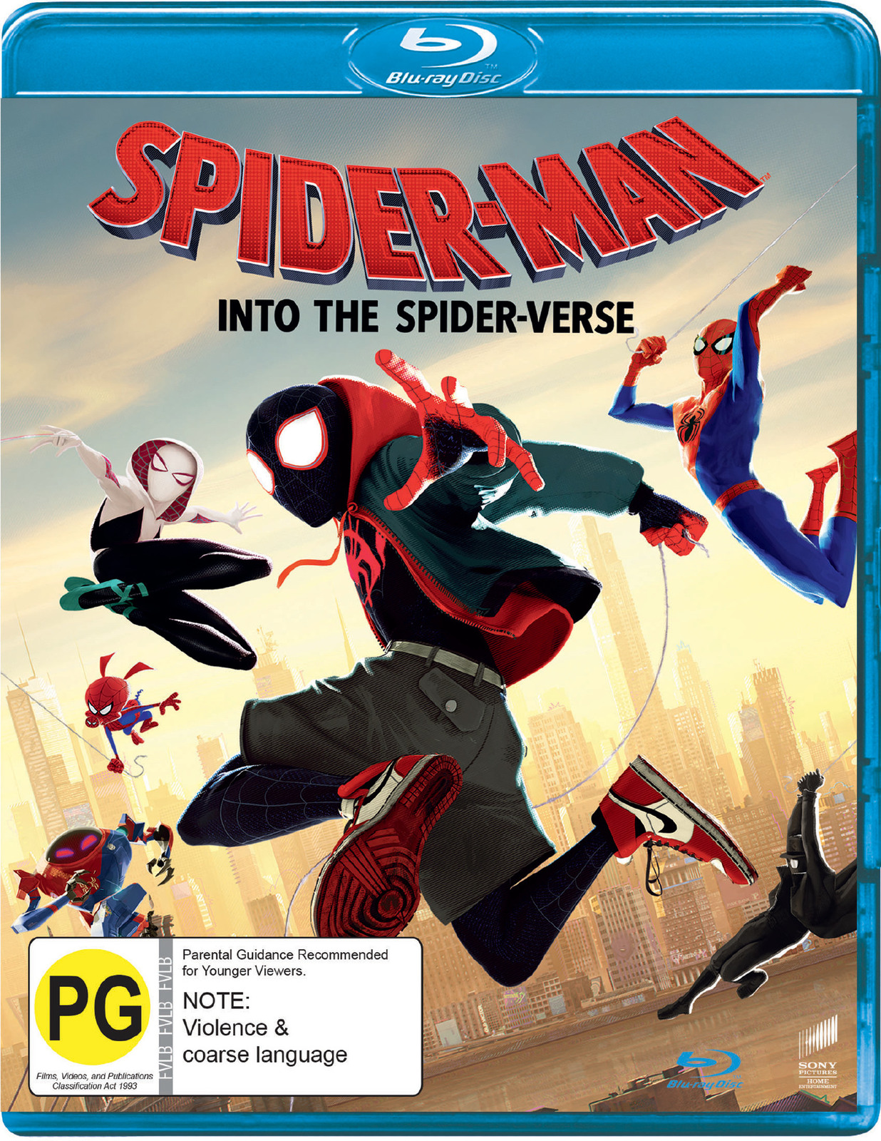 Spider-Man: Into the Spider-Verse on Blu-ray image