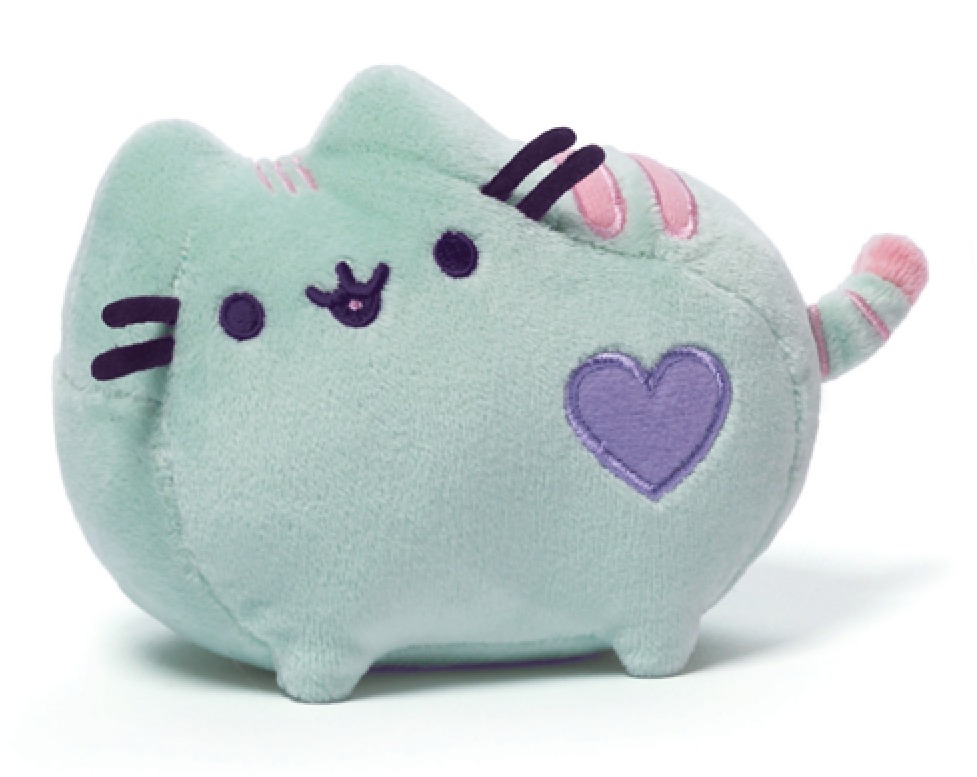 Pastel Green Pusheen - Small Plush image