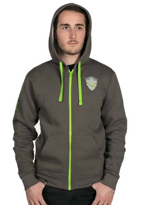 Overwatch Ultimate Genji Zip-Up Hoodie (Large) image