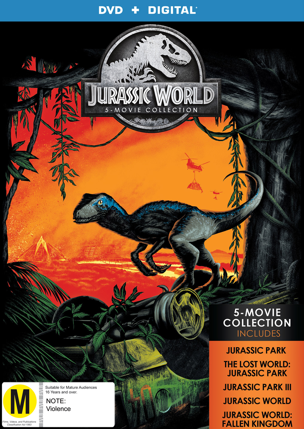 Jurassic 5 Movie Pack on DVD