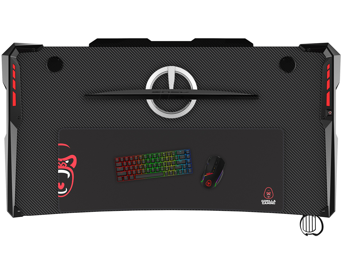 Gorilla Gaming Desk - Hero RGB for image