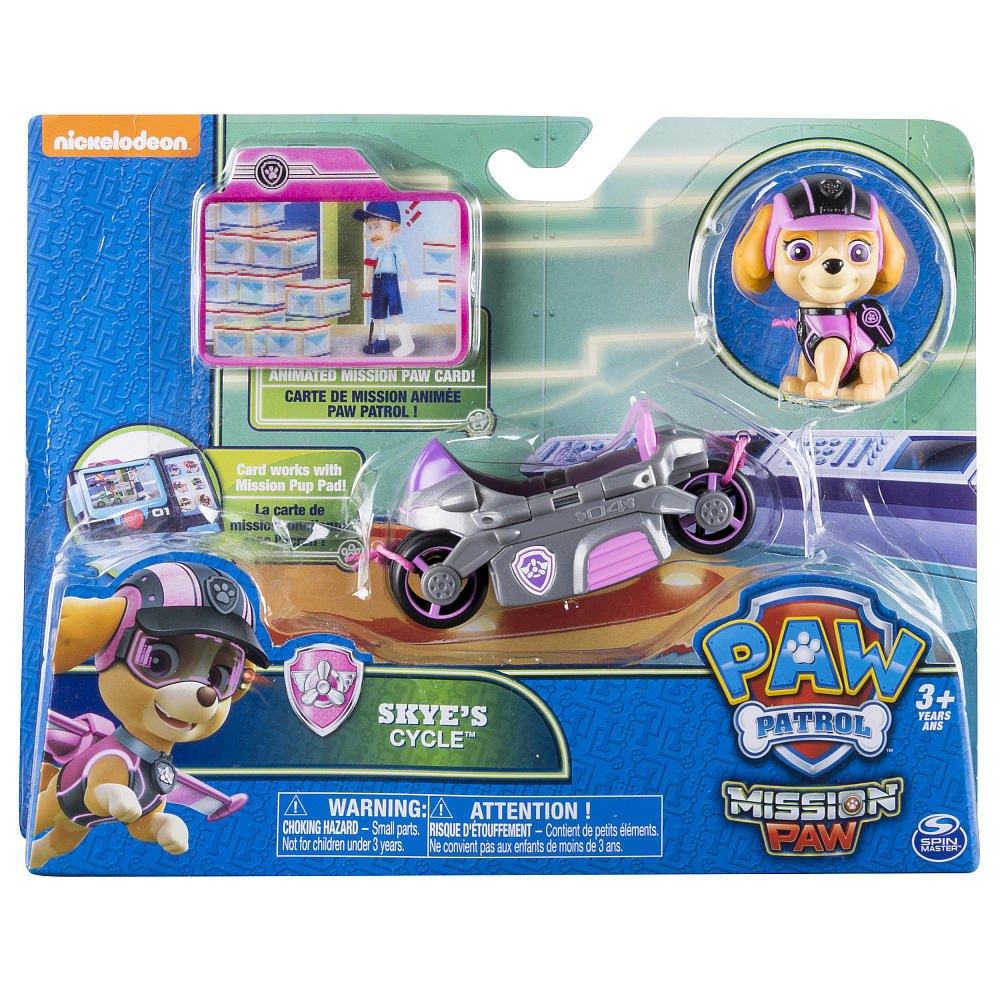 Paw Patrol: Mini Vehicles - (Skye's Cycle)