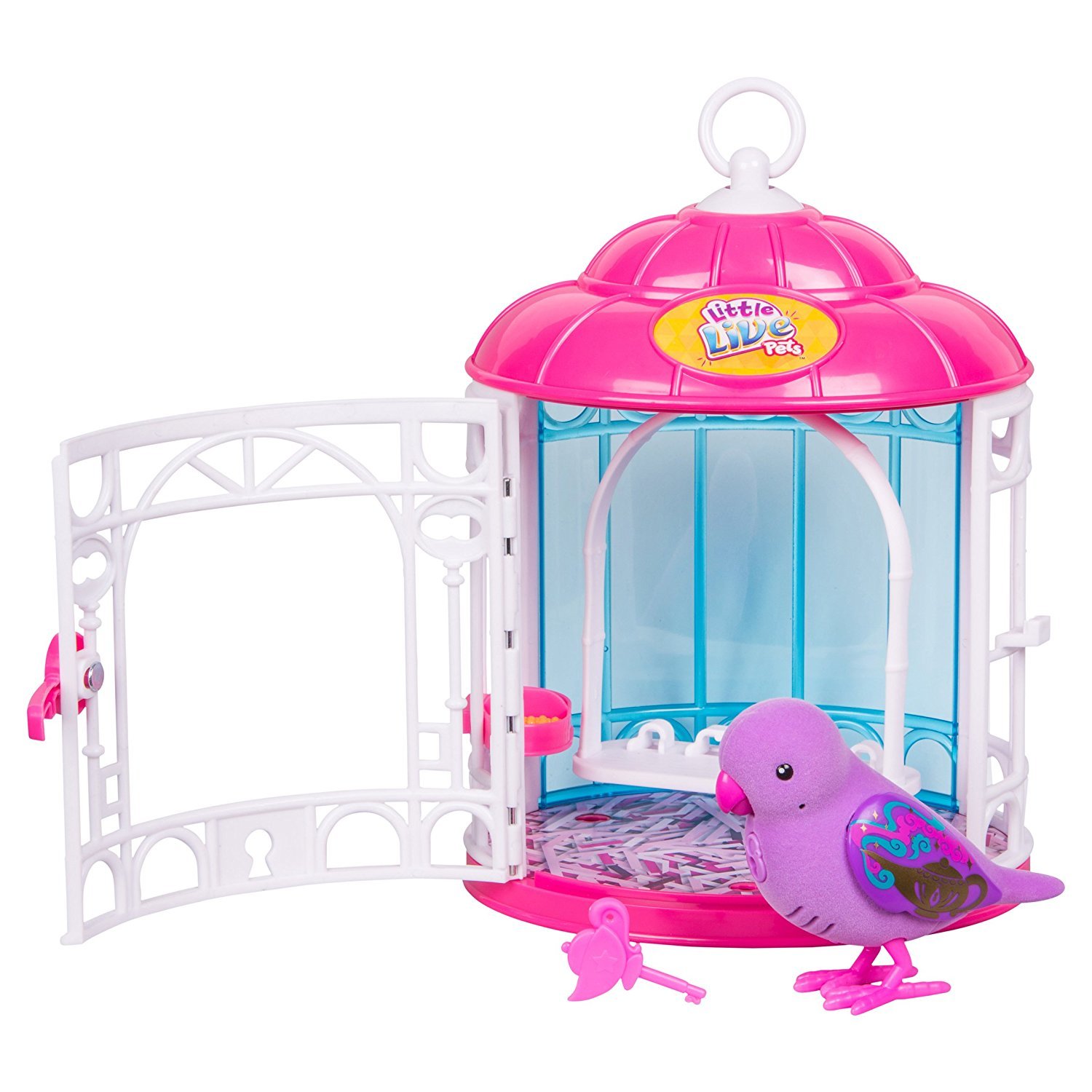 Little Live Pets: Secret Songbirds Bird Cage - Teenie Genie