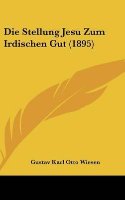 Stellung Jesu Zum Irdischen Gut (1895) image