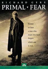 Primal Fear on DVD Primal Fear on DVD