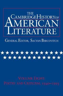 The Cambridge History of American Literature: Volume 8 image