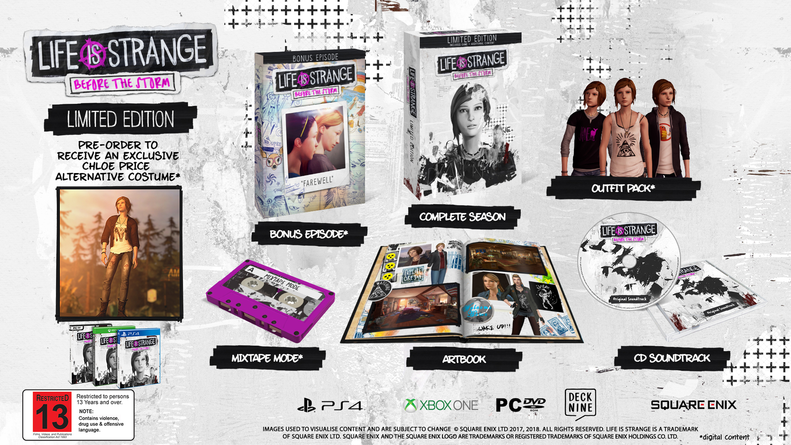 Life is Strange: Before the Storm Limited Edition for PS4 image