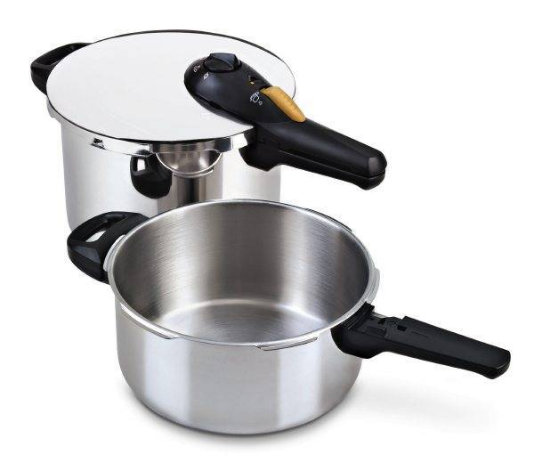 Fagor Duo Combi Pressure Cooker Set/5 at Mighty Ape Australia