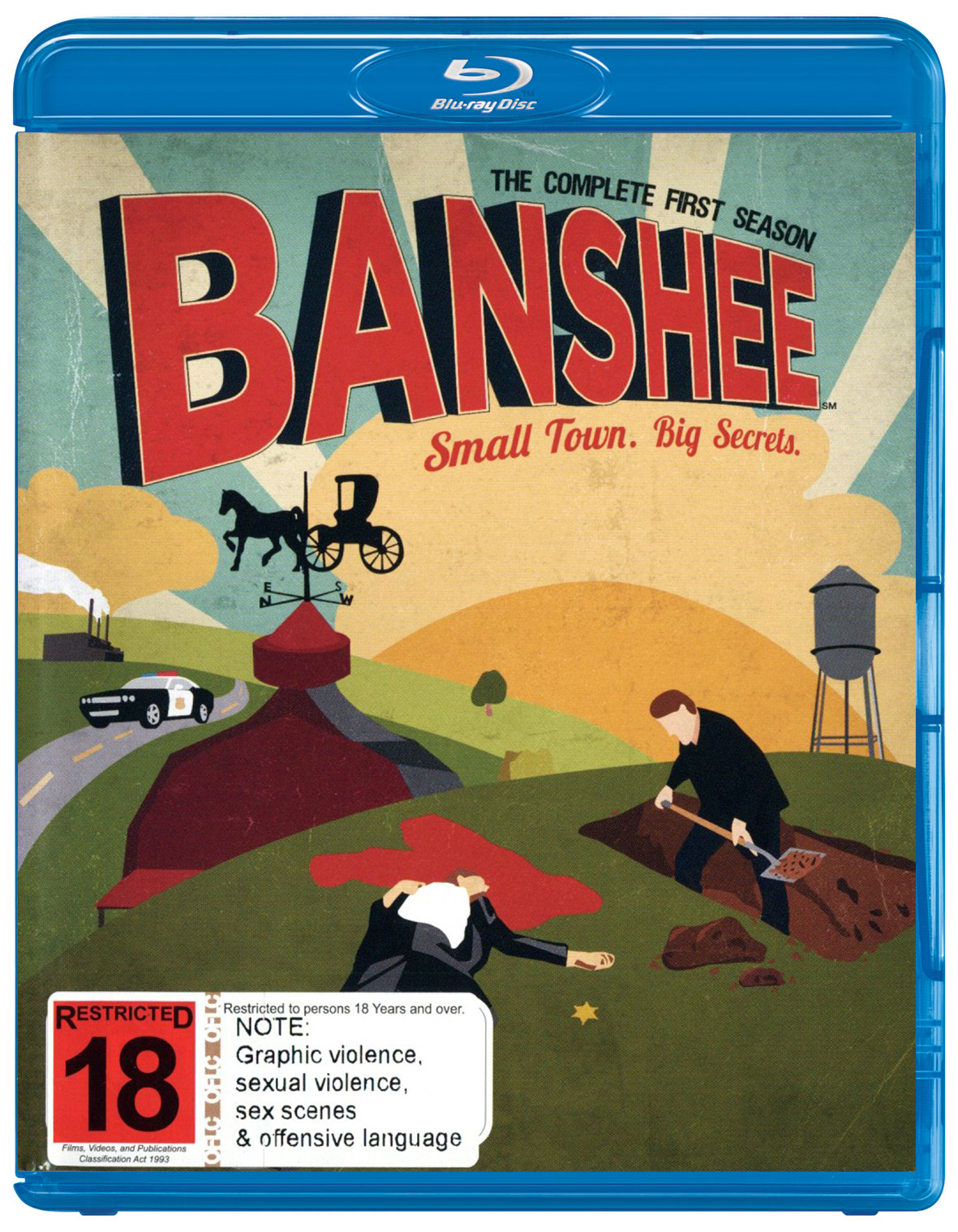 Banshee - The Complete First Season on Blu-ray image