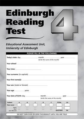 Edinburgh Reading Test by University of Edinburgh image