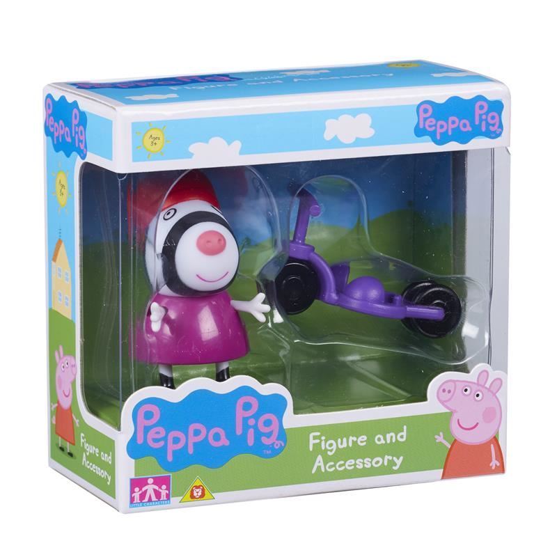 Peppa Pig: Figure and Accessory Pack - Zoe & Bike image