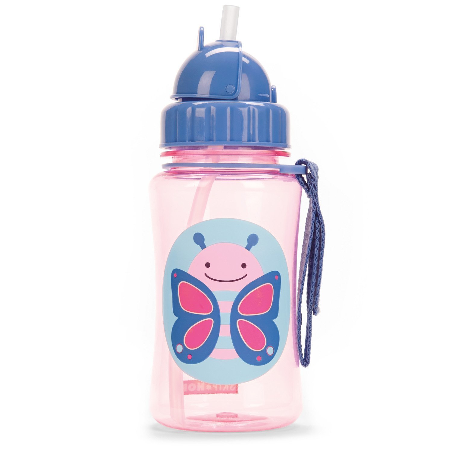 Skip Hop: Zoo Straw Bottle - Butterfly image