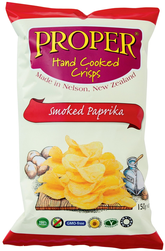 Proper Crisps - Smoked Paprika 150gm