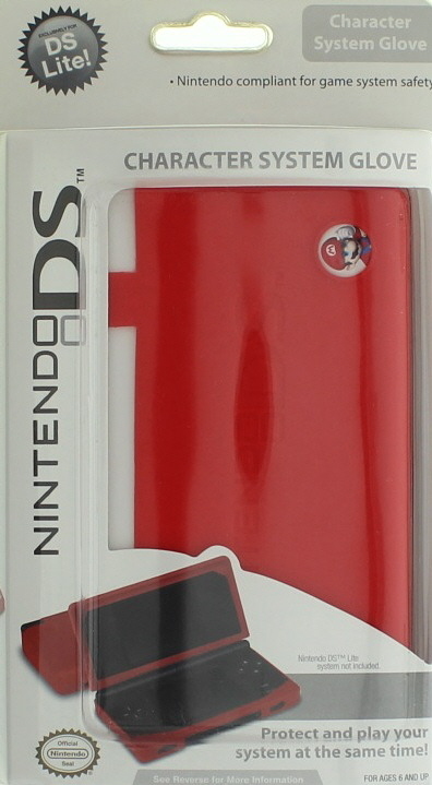 DS Lite Character Emblem System Glove - Red for Nintendo DS image