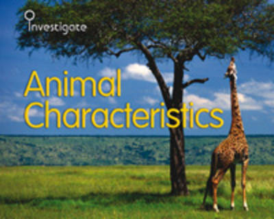 Animal Characteristics on Hardback by Sue Barraclough