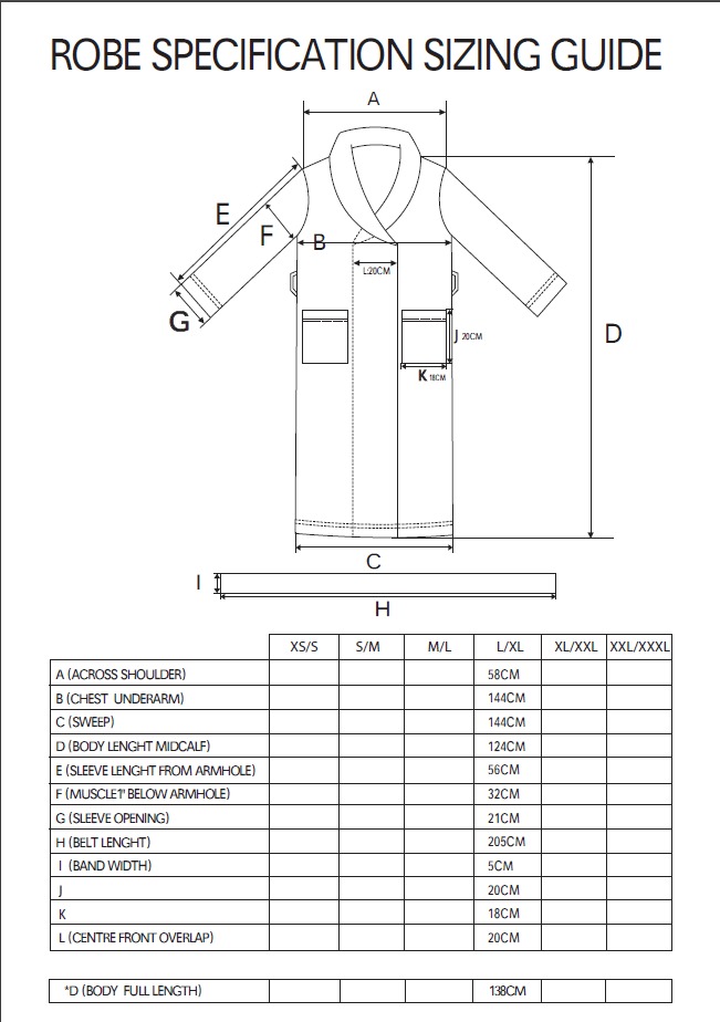 Bambury Charcoal Microplush Robe (Large/Extra Large) image