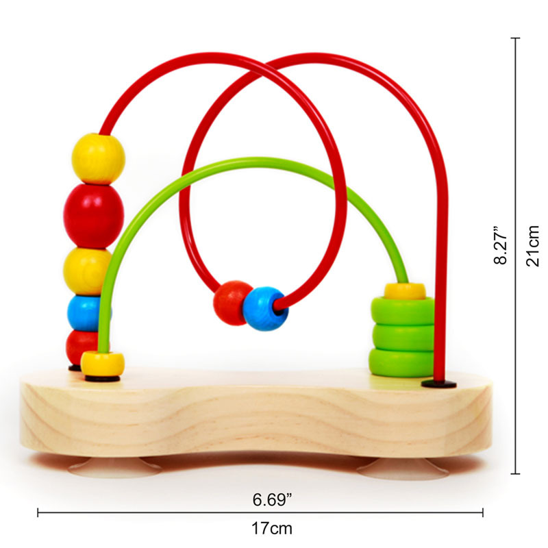 Hape: Double Bubble - Wooden Bead Maze