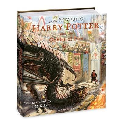 Harry Potter and the Goblet of Fire Illustrated Edition by J.K. Rowling image