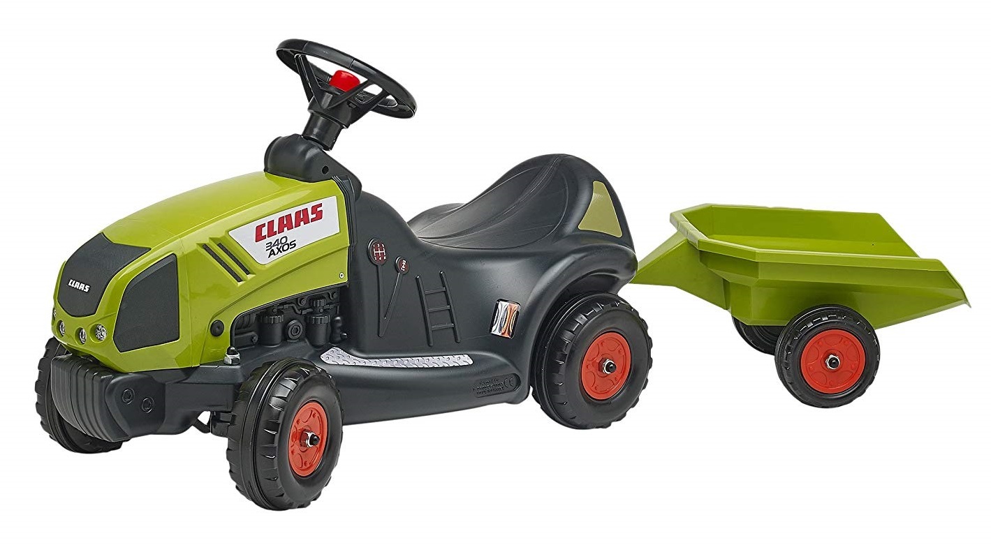 Falk: Claas Baby Tractor - With Trailer image