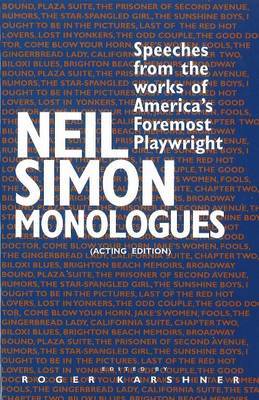 Neil Simon Monologues by Neil Simon image