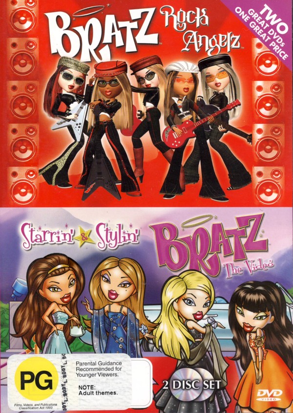 Bratz Double Pack: Rock Angelz/starrin' And Stylin' on DVD image