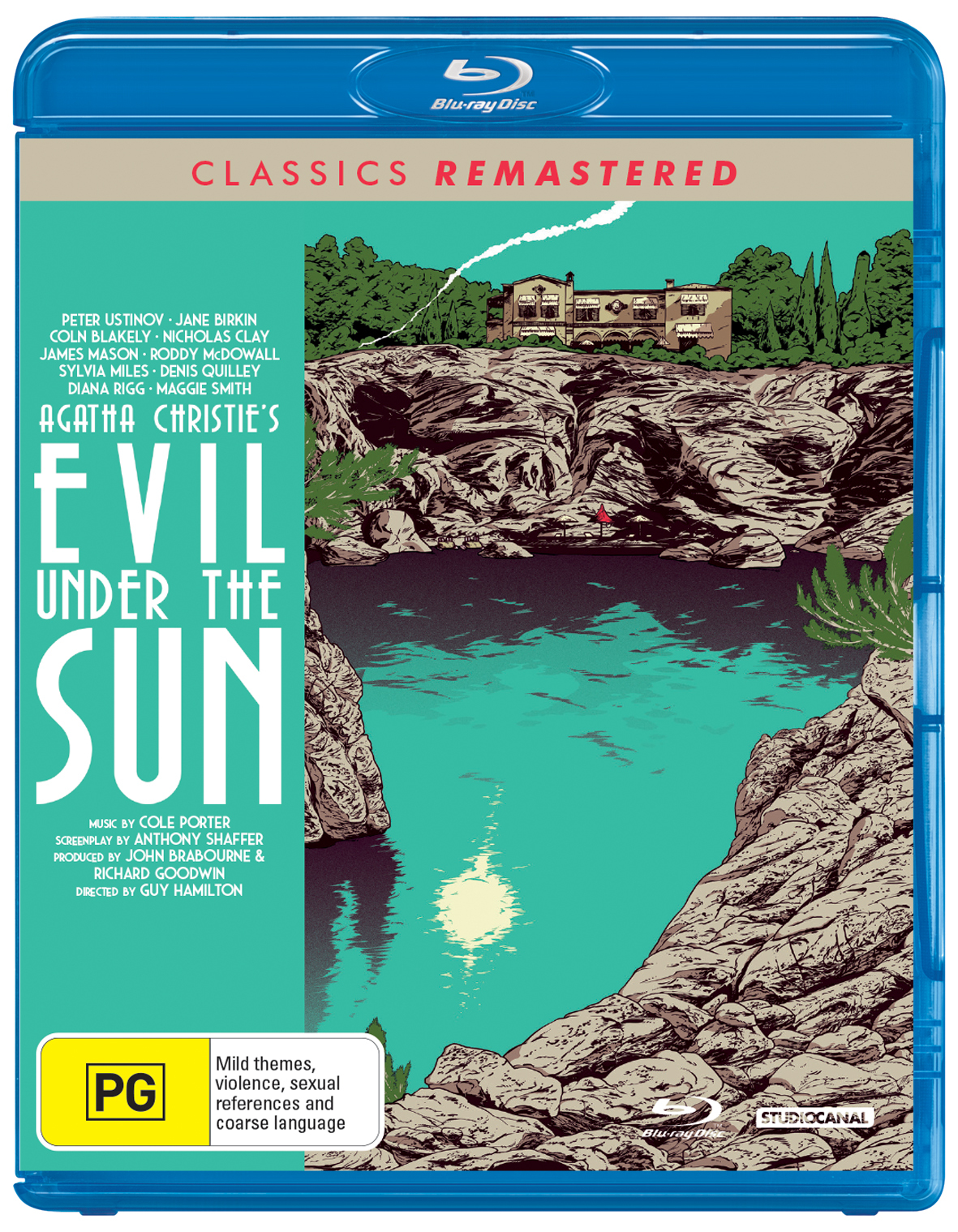 Evil Under the Sun on Blu-ray