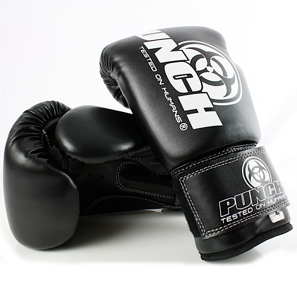 Buy Punch Equipment Urban Junior Boxing Gloves Black (8Oz) at Mighty