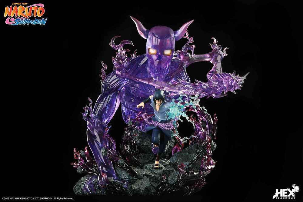 Uchiha Sasuke Statue at Mighty Ape NZ