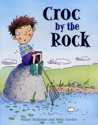 Croc by the Rock by Hilary Robinson image