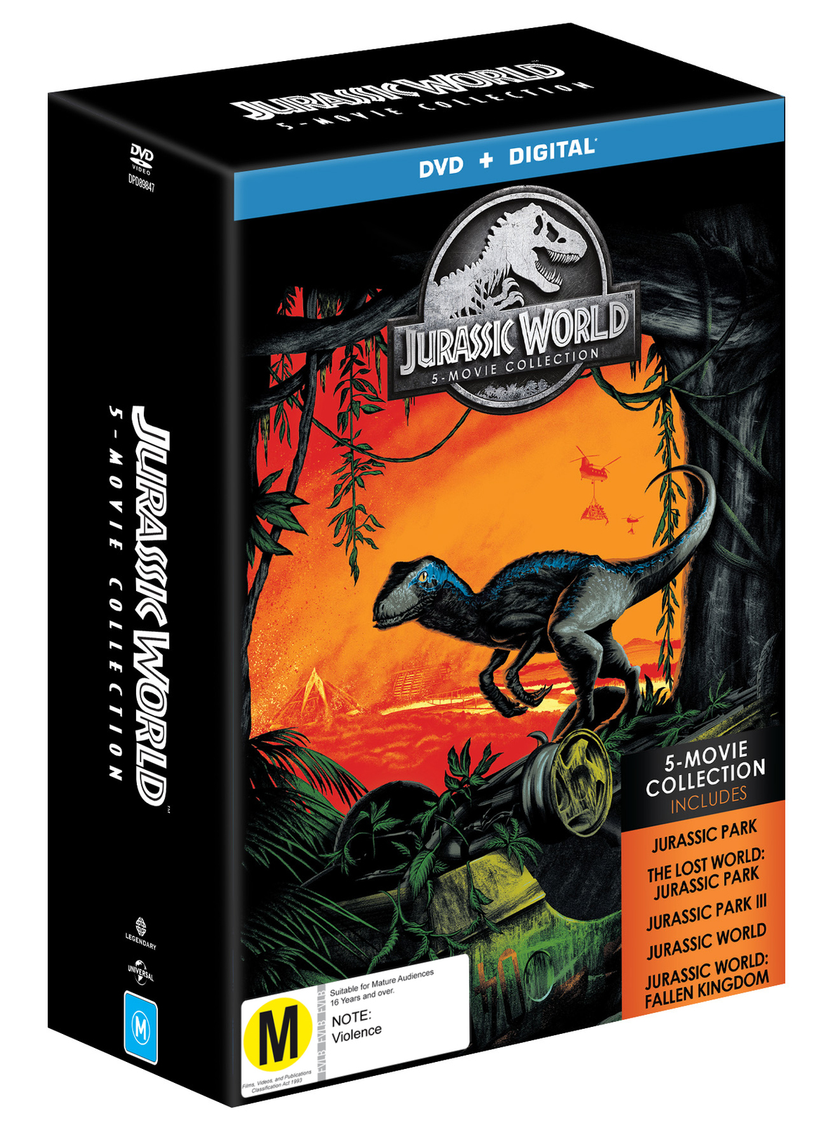 Jurassic 5 Movie Pack on DVD image