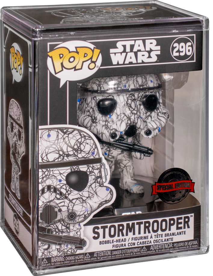 Star Wars - Stormtrooper (Futura) Pop! Vinyl Figure + Protector